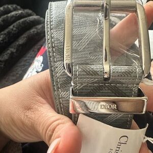 Christian dior CD diamond belt